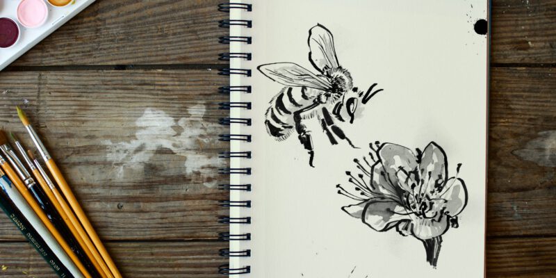 Honig Illustration Mockup